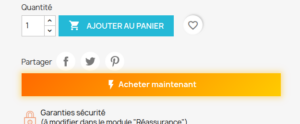 module commande express PrestaShop QuickOrder